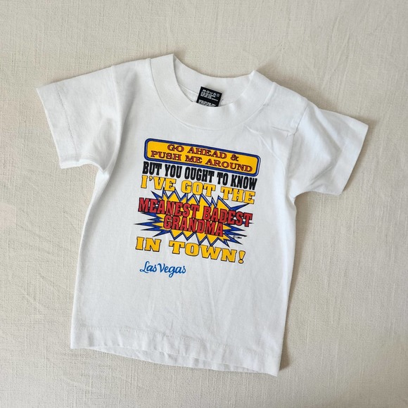 Nostalgic Baby Vintage Other - Vintage Las Vegas Travel Tee 2t/3t